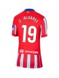 Atletico Madrid Julian Alvarez #19 Domácí Dres pro Dámské 2024-25 Krátký Rukáv